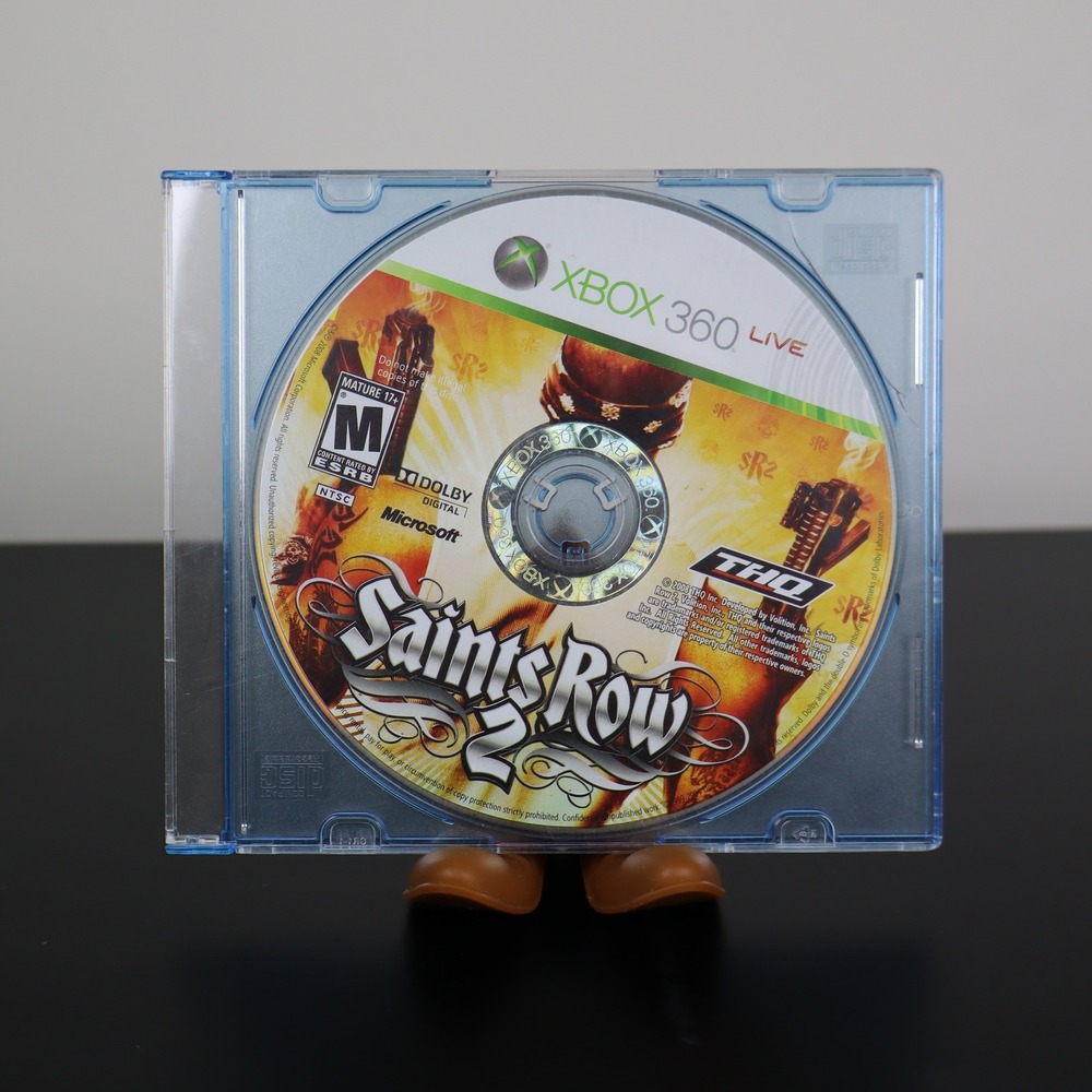 Saints Row 2 (Xbox 360, 2008) Disc Only Tested and Working Video Game